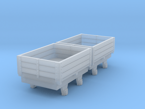 o-re-100-eskdale-ore-wagons in Clear Ultra Fine Detail Plastic