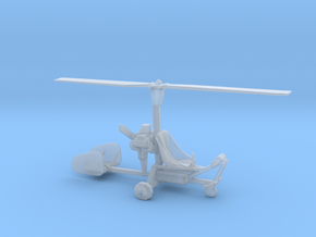 Mad Max gyrocopter 1/64 scale (28mm) in Clear Ultra Fine Detail Plastic