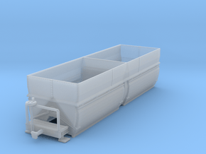 c-100-camargue-bogie-salt-wagon in Clear Ultra Fine Detail Plastic