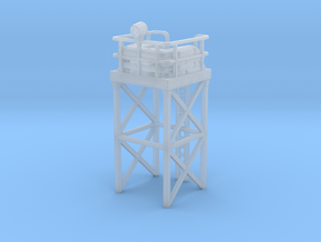Watchtower for wargames in Clear Ultra Fine Detail Plastic