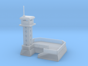 Guard tower for wargames in Clear Ultra Fine Detail Plastic