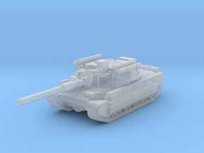 Bastion Battle Tank in Clear Ultra Fine Detail Plastic