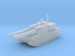 Assault Tank Warrior in Clear Ultra Fine Detail Plastic