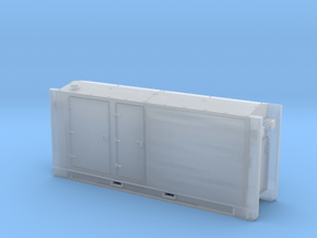 HFS-Pumpenmodul-mit Glatten Türen  in Clear Ultra Fine Detail Plastic