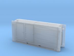 HFS-Pumpenmodul-mit glatten/gleichenbreiten Türen  in Clear Ultra Fine Detail Plastic