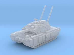 Main tank Arghos M22E in Clear Ultra Fine Detail Plastic