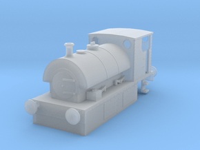 b-97-guinness-hudswell-clarke-steam-loco in Clear Ultra Fine Detail Plastic