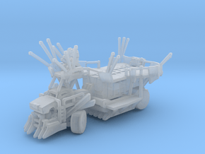 Mad Max The Land Mover in Clear Ultra Fine Detail Plastic