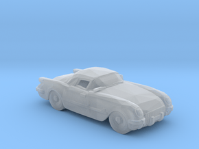 Chevrolet Corvette 1954 V8 in Clear Ultra Fine Detail Plastic