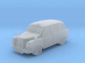 Austin English cab (London taxi) in Clear Ultra Fine Detail Plastic