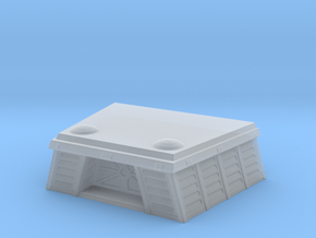 Endor Imperial bunker 1:350 in Clear Ultra Fine Detail Plastic