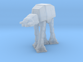 AT-AT 1"inch in Clear Ultra Fine Detail Plastic