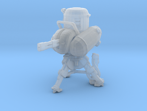 Fallout 4 Military Automated Turret in Clear Ultra Fine Detail Plastic