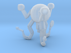 Fallout 4 Mister Handy in Clear Ultra Fine Detail Plastic