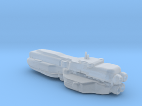 UNSC Argyre-class landing craft in Clear Ultra Fine Detail Plastic
