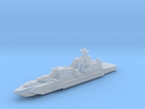 Gundam Kuraomikami destroyer 1/4500, waterline in Clear Ultra Fine Detail Plastic
