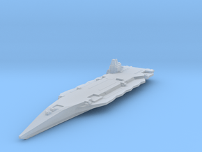Near future stealth carrier in Clear Ultra Fine Detail Plastic