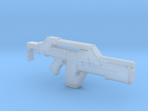 M41A Aliens Pulse Rifle 1/35 scale in Clear Ultra Fine Detail Plastic
