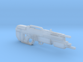 Aliens Assault Rifle 1:6 scale in Clear Ultra Fine Detail Plastic