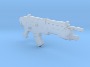 Templar Assault rifle 1:6 scale in Clear Ultra Fine Detail Plastic