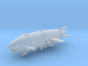 Kirov airship in Clear Ultra Fine Detail Plastic