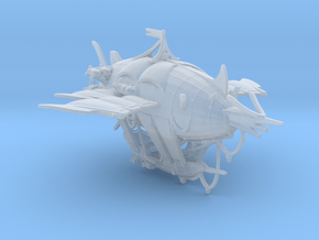 Goblin zeppelin / Warcraft in Clear Ultra Fine Detail Plastic