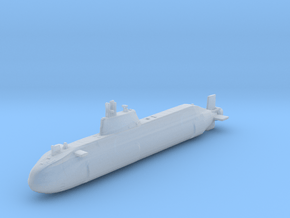 Astute-class submarine (Royal Navy) in Clear Ultra Fine Detail Plastic
