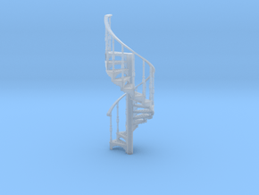 s-64fs-spiral-stairs-market-2a in Clear Ultra Fine Detail Plastic
