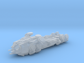Matrix Nebuchadnezzar hovercraft/high detail 3" in Clear Ultra Fine Detail Plastic