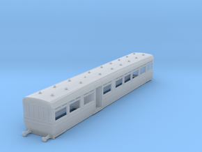 o-148fs-lswr-d27-pushpull-trailer-coach-1 in Clear Ultra Fine Detail Plastic