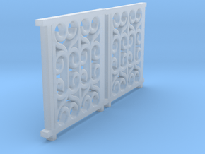 o-100-lswr-d414-27-folding-gate-set in Clear Ultra Fine Detail Plastic