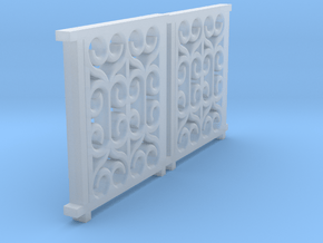 o-148fs-lswr-d414-27-folding-gate-set in Clear Ultra Fine Detail Plastic