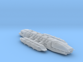 Battlestar Sobek / 13 cm - 5,11" in Clear Ultra Fine Detail Plastic