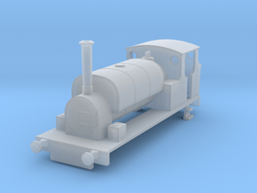 b-148fs-garstang-knott-end-loco-0-6-0st-nw-cent in Clear Ultra Fine Detail Plastic