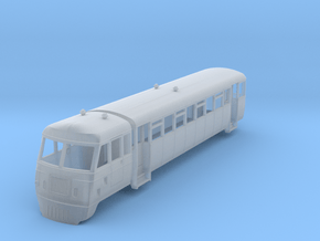 w-cl-148fs-west-clare-walker-railcar in Clear Ultra Fine Detail Plastic