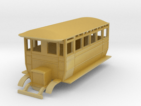 o-100-kesr-shefflex-railcar in Tan Fine Detail Plastic