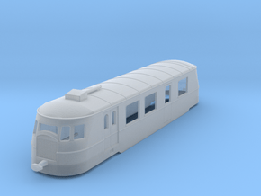 bl160fs-a80d1-railcar in Clear Ultra Fine Detail Plastic