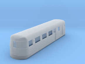 sj160fs-ucf05-ng-railcar-trailer-coach in Clear Ultra Fine Detail Plastic