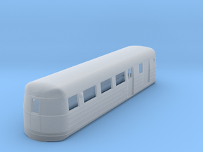sj100-ucf05-ng-railcar-trailer-coach in Clear Ultra Fine Detail Plastic