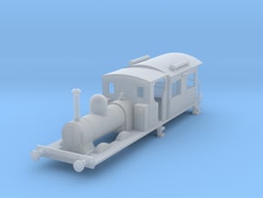 b-97-gswr-cl90-92-carriage-loco in Clear Ultra Fine Detail Plastic