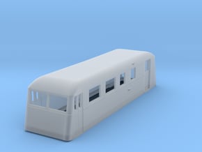 sj100-ucd01p-ng-trailer-passenger-post-coach in Clear Ultra Fine Detail Plastic