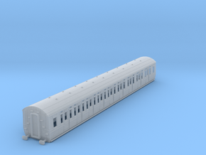 0-148fs-gwr-concertina-e81-composite-coach in Clear Ultra Fine Detail Plastic