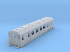 o-148fs-mr-steam-railmotor-trailer-mod in Clear Ultra Fine Detail Plastic