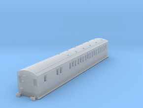o-148fs-lbscr-sr-iow-d203-6-cmpt-brk-3rd-coach-mod in Clear Ultra Fine Detail Plastic