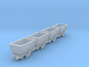 a-100-chaldron-wagon in Clear Ultra Fine Detail Plastic