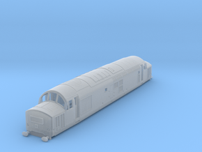 b-148fs-br-class-37-diesel-loco-final in Clear Ultra Fine Detail Plastic