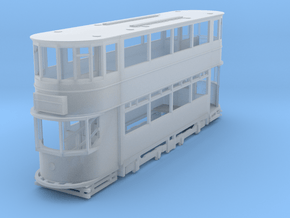 e-100fs-e3-type-tram in Clear Ultra Fine Detail Plastic