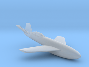 (1:285) Messerschmitt Me P.1106 - Rocket powered  in Clear Ultra Fine Detail Plastic