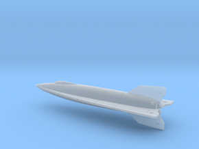 (1:285) EMW A9 "Amerika Rakete" in Clear Ultra Fine Detail Plastic