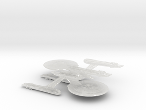 1/20000 Constitution Class (DIS - 2x) in Clear Ultra Fine Detail Plastic